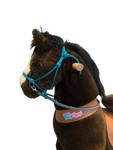 Knotenhalfter für PonyCycle  - Türkis