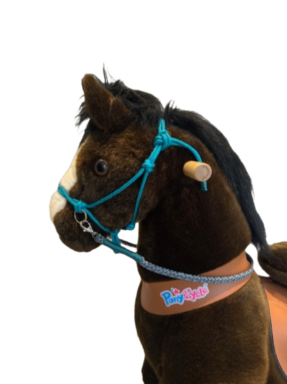 Knotenhalfter für PonyCycle  - Türkis