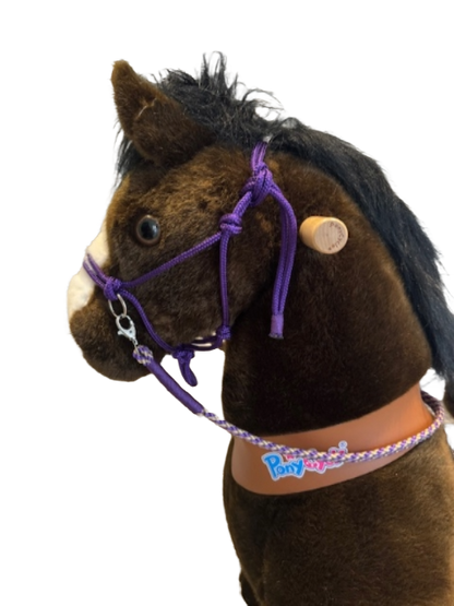 Knotenhalfter für PonyCycle  - Violett