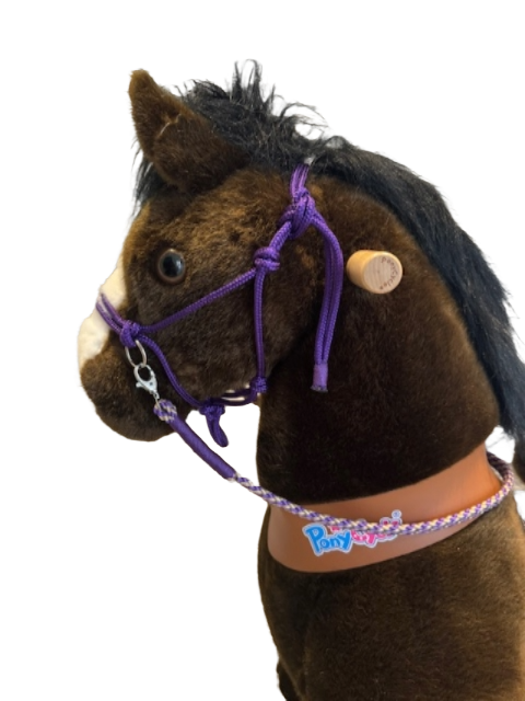 Knotenhalfter für PonyCycle  - Violett